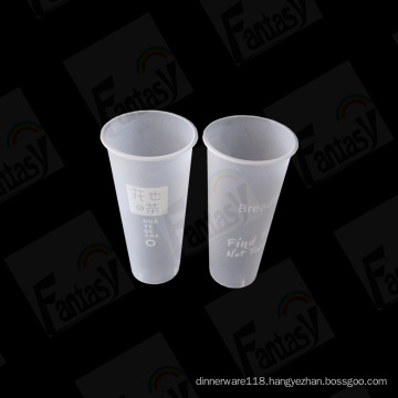 Disposable packaging Cup Plastic Injection Bubble Tea Cup